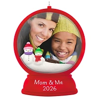 Mom and Me Snow Globe 2026 Photo Frame Ornament for only USD 19.99 | Hallmark