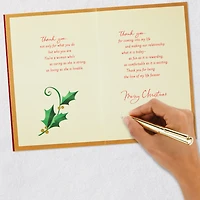 So Grateful You're Mine Romantic Christmas Card for Her for only USD 6.59 | Hallmark
