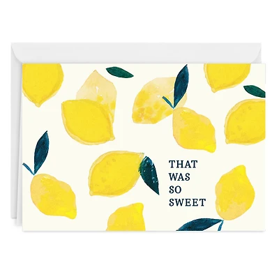 Sweet Lemons Custom Thank-You Card for only USD 4.99 | Hallmark