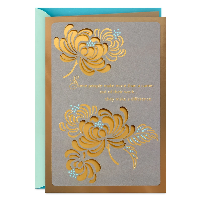 You Made a Difference Retirement Card for only USD 6.99 | Hallmark
