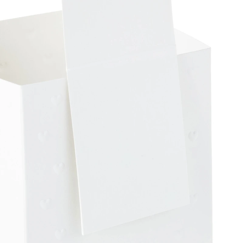 Build-a-Bouquet Love You White Hearts Pop-Up Paper Vase With Mini Card for only USD 4.99 | Hallmark
