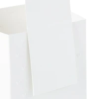 Build-a-Bouquet Love You White Hearts Pop-Up Paper Vase With Mini Card for only USD 4.99 | Hallmark