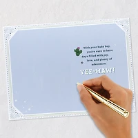 Howdy and Yee-Haw New Baby Boy Card for only USD 4.99 | Hallmark