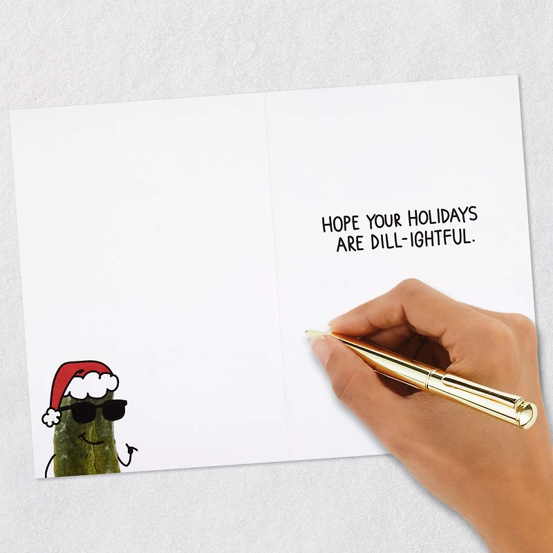Jolly Old Saint Pickle-laus Funny Christmas Card for only USD 4.49 | Hallmark