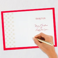 Peace, Joy, Love and Blessings Christmas Card for only USD 2.00 | Hallmark
