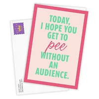 Hope You Get to Pee Alone Custom Mother's Day Card for only USD 4.99 | Hallmark