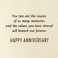 Strong Roots Anniversary Card for Parents for only USD 4.99 | Hallmark