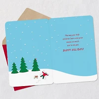 You Make Kids Happy Christmas Card for Child Caregiver for only USD 3.99 | Hallmark