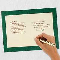Thomas Kinkade A Time to Count Our Blessings Christmas Card for Husband for only USD 7.59 | Hallmark