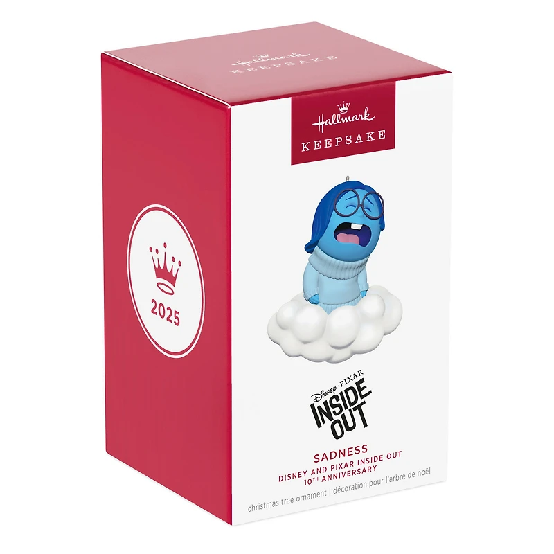 Disney/Pixar Inside Out 10th Anniversary Sadness Ornament for only USD 28.99 | Hallmark