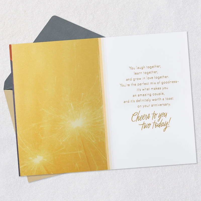 Cheers to You Two Anniversary Card for Couple for only USD 5.59 | Hallmark