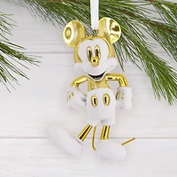 Disney Mickey Mouse White and Gold Ceramic Hallmark Ornament for only USD 28.99 | Hallmark