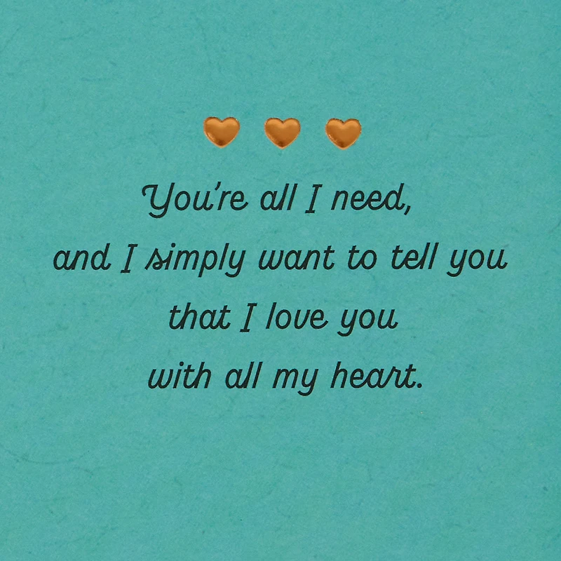 My Partner, My Love, My Friend Romantic Love Card for only USD 4.99 | Hallmark
