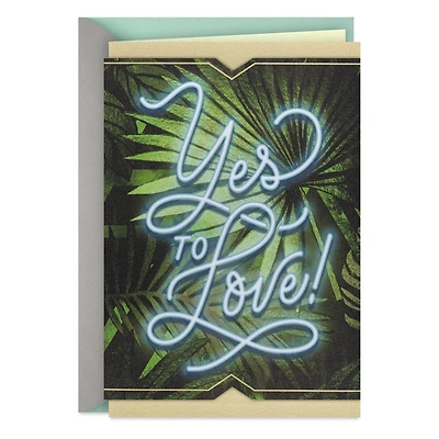 Yes to Love Bridal Shower Card for only USD 4.59 | Hallmark