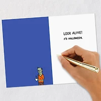 Coffee-Deprived and Zombie-Like Funny Halloween Card for only USD 3.69 | Hallmark