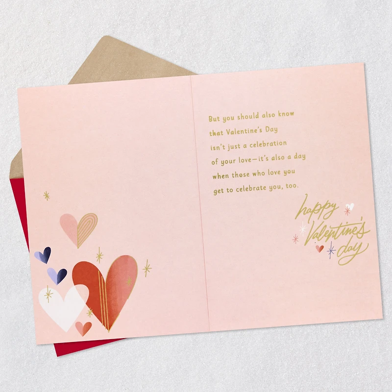 Celebrating You Valentine's Day Card for Daughter and Son-in-Law for only USD 5.59 | Hallmark