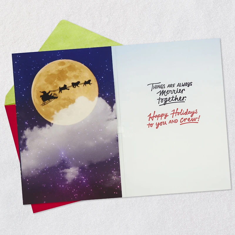 Merrier Together Funny Musical Christmas Card for All for only USD 6.59 | Hallmark