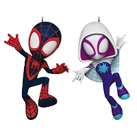 Marvel Spidey and His Amazing Friends Spin and Ghost-Spider Ornaments, Set of 2 for only USD 29.99 | Hallmark