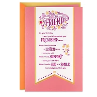 Thank You for Being in My Life Birthday Card for Friend for only USD 5.59 | Hallmark