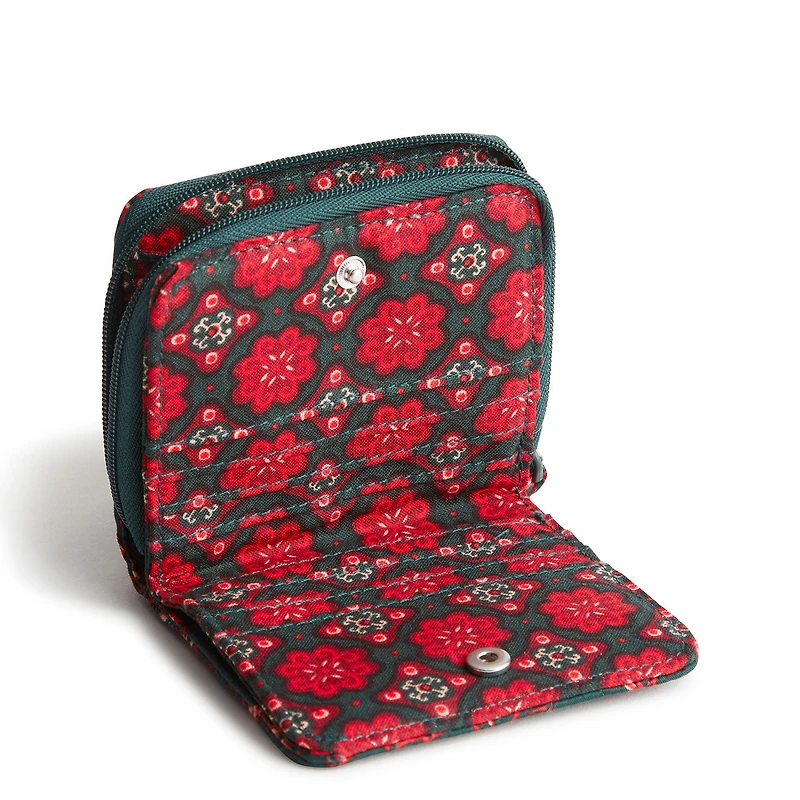 Vera Bradley Small Zip-Around Wallet in Victorian Vines for only USD 55.00 | Hallmark