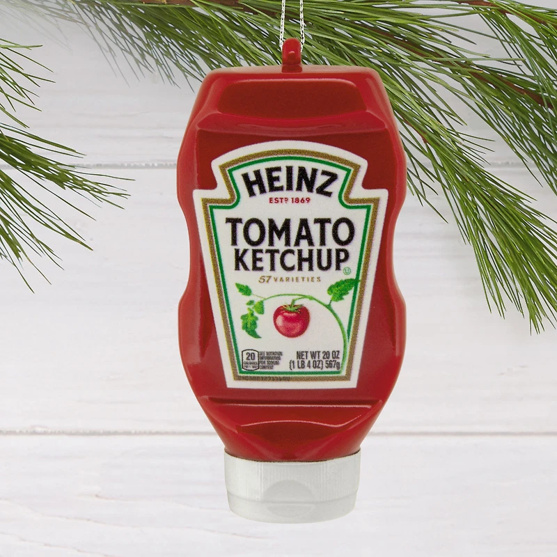 Heinz™ Tomato Ketchup Bottle Shatterproof Hallmark Ornament for only USD 7.99 | Hallmark