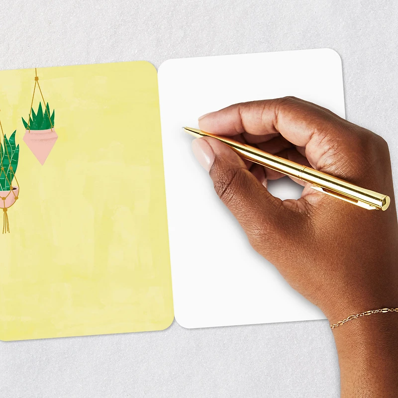 Houseplants in Hanging Baskets Blank Card for only USD 2.99 | Hallmark