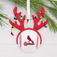 MLB St. Louis Cardinals™ Reindeer Baseball Hallmark Ornament for only USD 12.99 | Hallmark