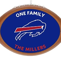 NFL Buffalo Bills Football Personalized Ornament, Custom Text for only USD 30.99 | Hallmark