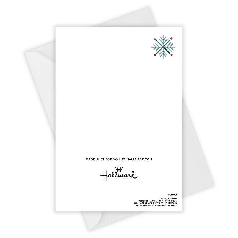 Hallmark Channel #1 Fan Snowy Scene Custom Christmas Card for only USD 4.99 | Hallmark