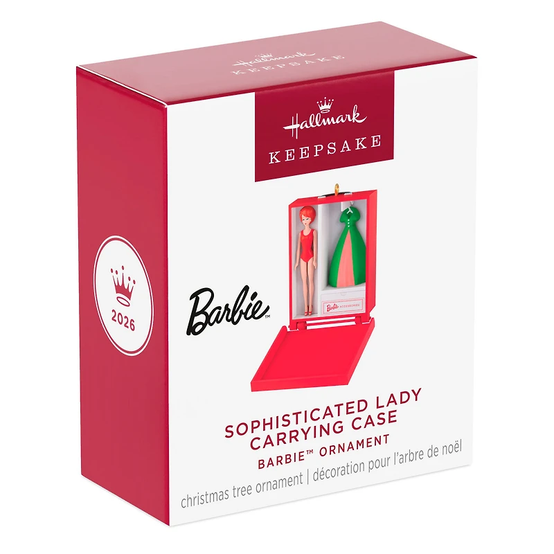 Mini Barbie™ Sophisticated Lady Carrying Case Ornament, 2" for only USD 15.99 | Hallmark