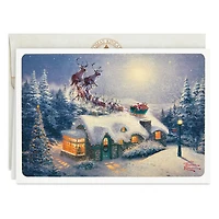 Thomas Kinkade Santa and Sleigh Boxed Christmas Cards, Pack of 16 for only USD 15.49 | Hallmark
