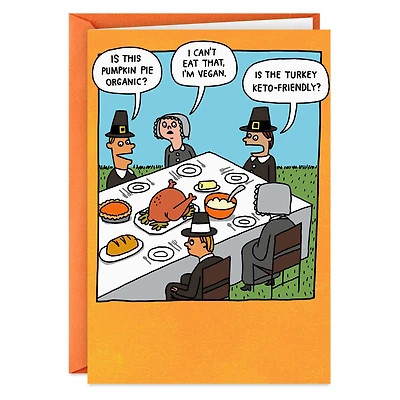 Avoid the Complainers Funny Thanksgiving Card for only USD 3.49 | Hallmark