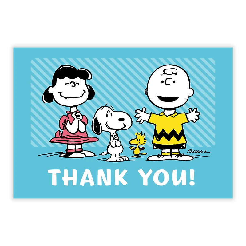 The Peanuts® Gang Custom Thank-You Card for only USD 4.99 | Hallmark