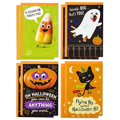 Candy Corn and Costumes Assorted Halloween Cards, Pack of 8 for only USD 6.99 | Hallmark