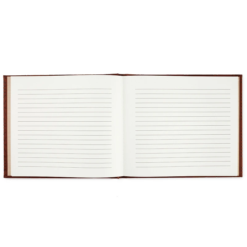 Brown Hexagonal Pattern Guest Book for only USD 19.99 | Hallmark