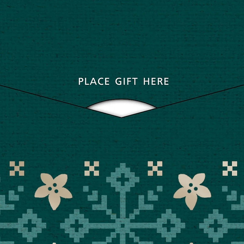 Homespun Wishes Money Holder Christmas Card for only USD 3.99 | Hallmark