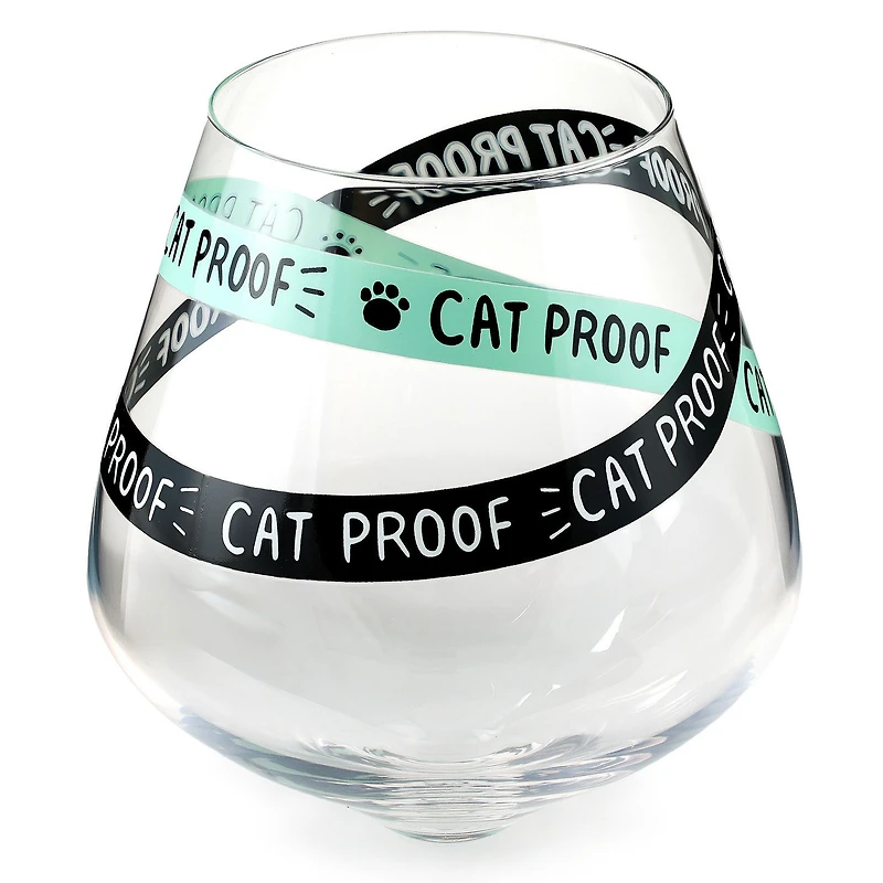 Funny "Cat Proof" Tipped Stemless Wine Glass, 15.5 oz. for only USD 16.99 | Hallmark