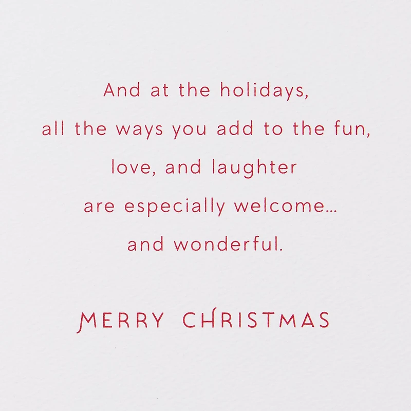 Holiday Fun, Love and Laughter Christmas Card for Brother and Family for only USD 5.99 | Hallmark