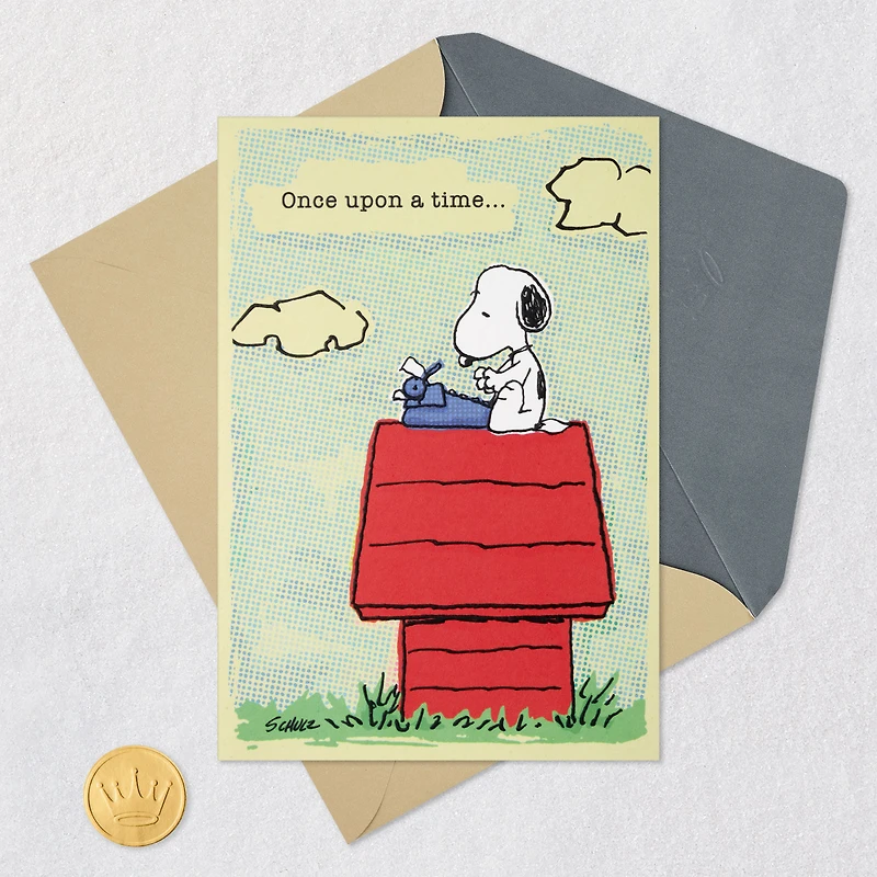 Peanuts® Snoopy Happily Ever After Anniversary Card for only USD 3.99 | Hallmark