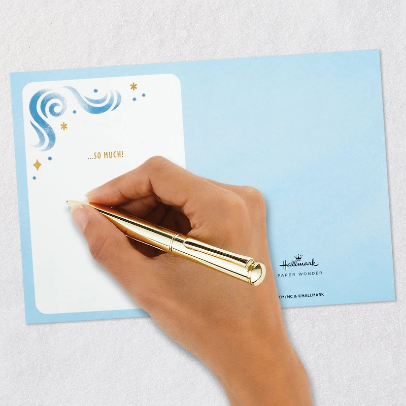 Blue and Gold 3D Pop-Up Thank-You Card for only USD 6.99 | Hallmark