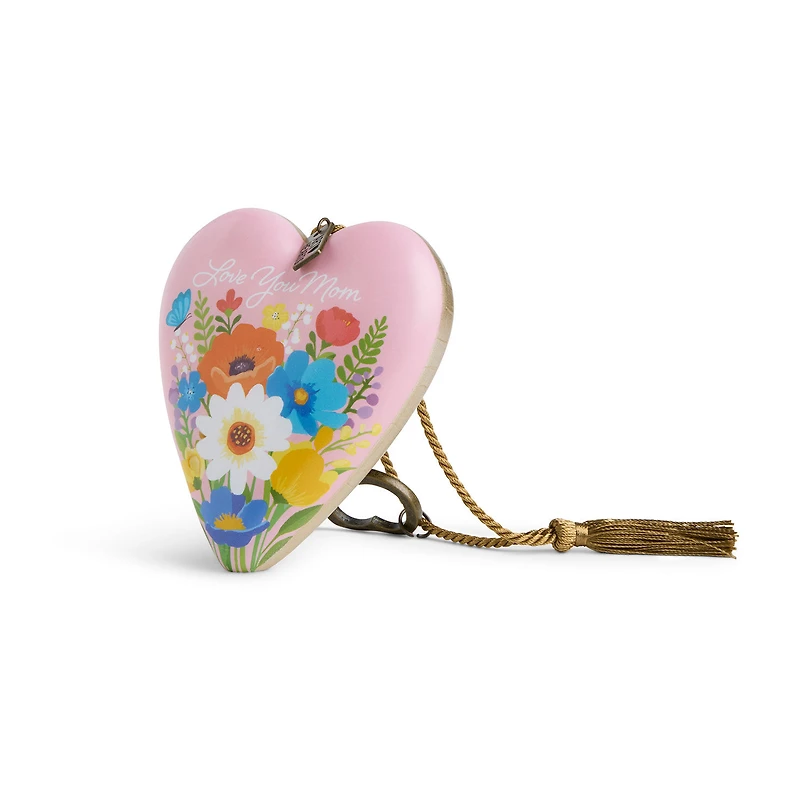 Demdaco Love You Mom Floral Art Heart for only USD 22.99 | Hallmark