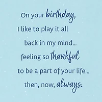 So Thankful To Be Part of Your Life Birthday Card for Son for only USD 5.99 | Hallmark