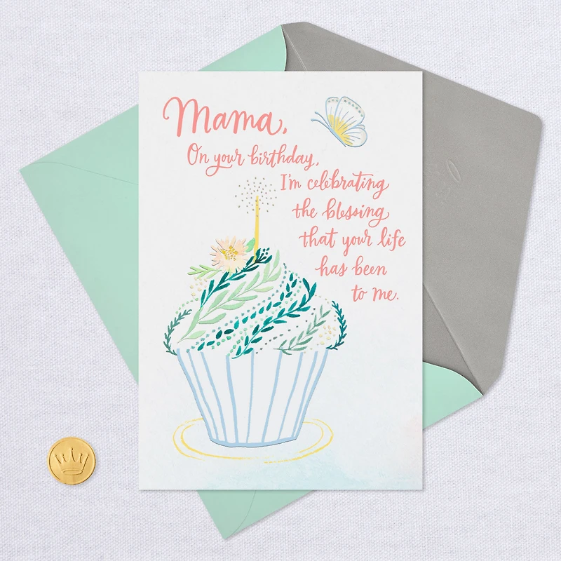 Mama, Your Life Is a Blessing Religious Birthday Card for only USD 3.59 | Hallmark