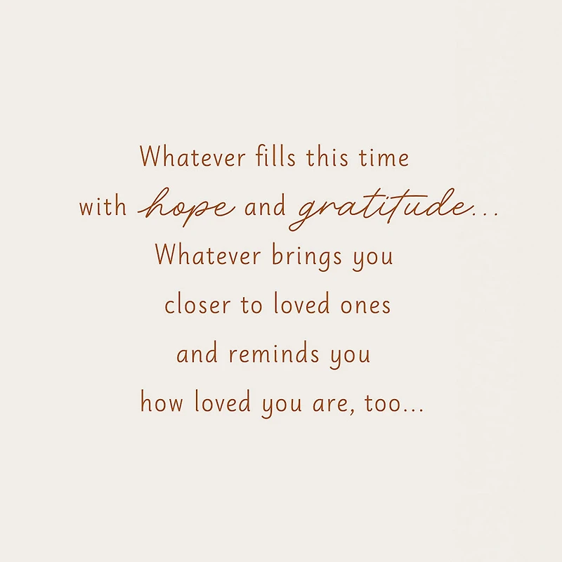 Wishing You Good Things Thanksgiving Card for Niece for only USD 2.99 | Hallmark