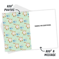Donut and Latte Punny Custom Thank-You Card for only USD 4.99 | Hallmark