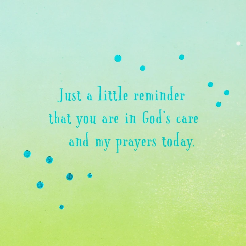 In God's Care and My Prayers Religious Support Card for only USD 4.59 | Hallmark