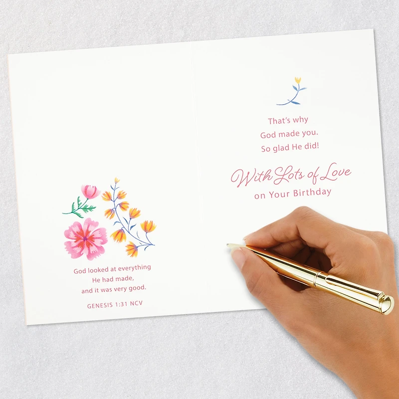 Smiles, Caring and Love Religious Birthday Card for Granddaughter for only USD 4.99 | Hallmark