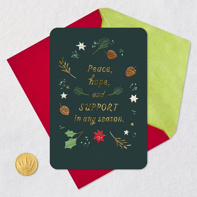 Peace, Hope and Support Christmas Card for Mental Health Professional for only USD 3.99 | Hallmark