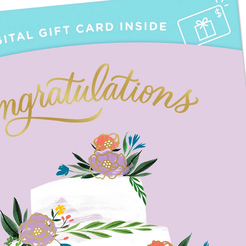 A Lifetime of Dreams Come True Gift Card Greeting Wedding Card for only USD 4.99 | Hallmark