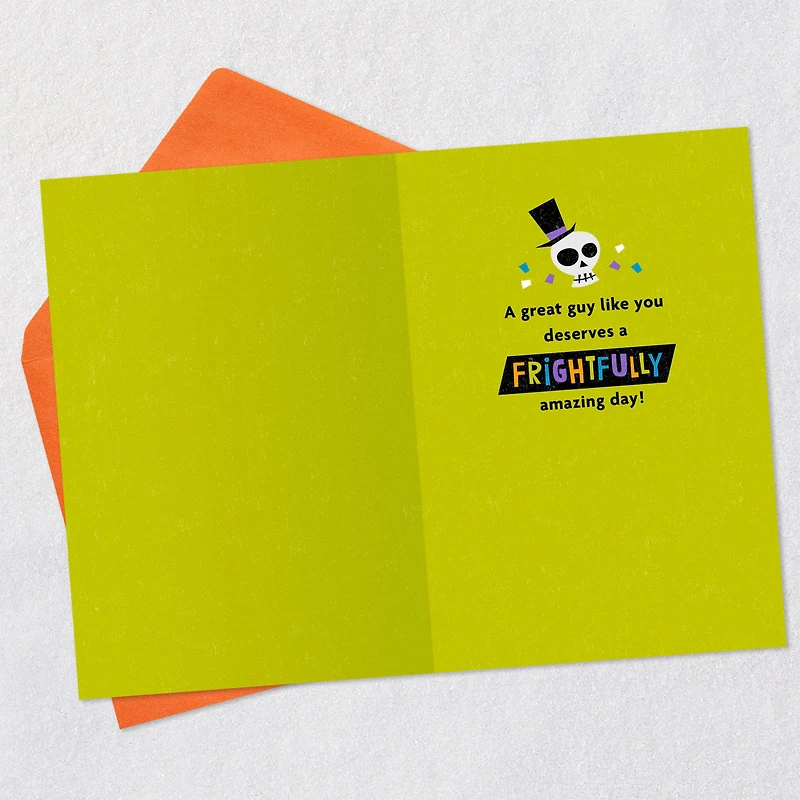 You Deserve a Frightfully Amazing Day Halloween Card for Grandson for only USD 2.00 | Hallmark